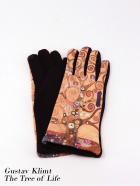 The Tree of Life Oil Painting Touch Screen Gloves